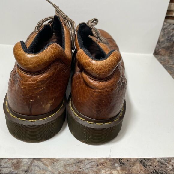 Dr. Martens Brown Leather Platform Oxford Shoes main image 12